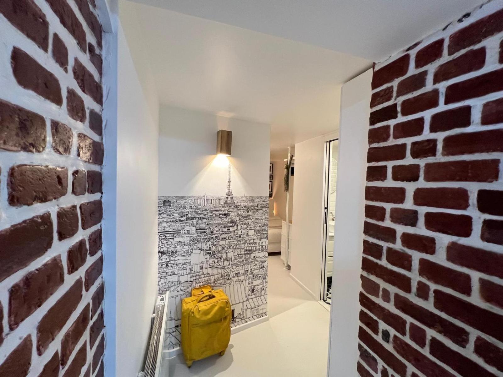 Appartement Design Quartier Montmartre-Sacre-Coeur! Paris Xviiie Buitenkant foto