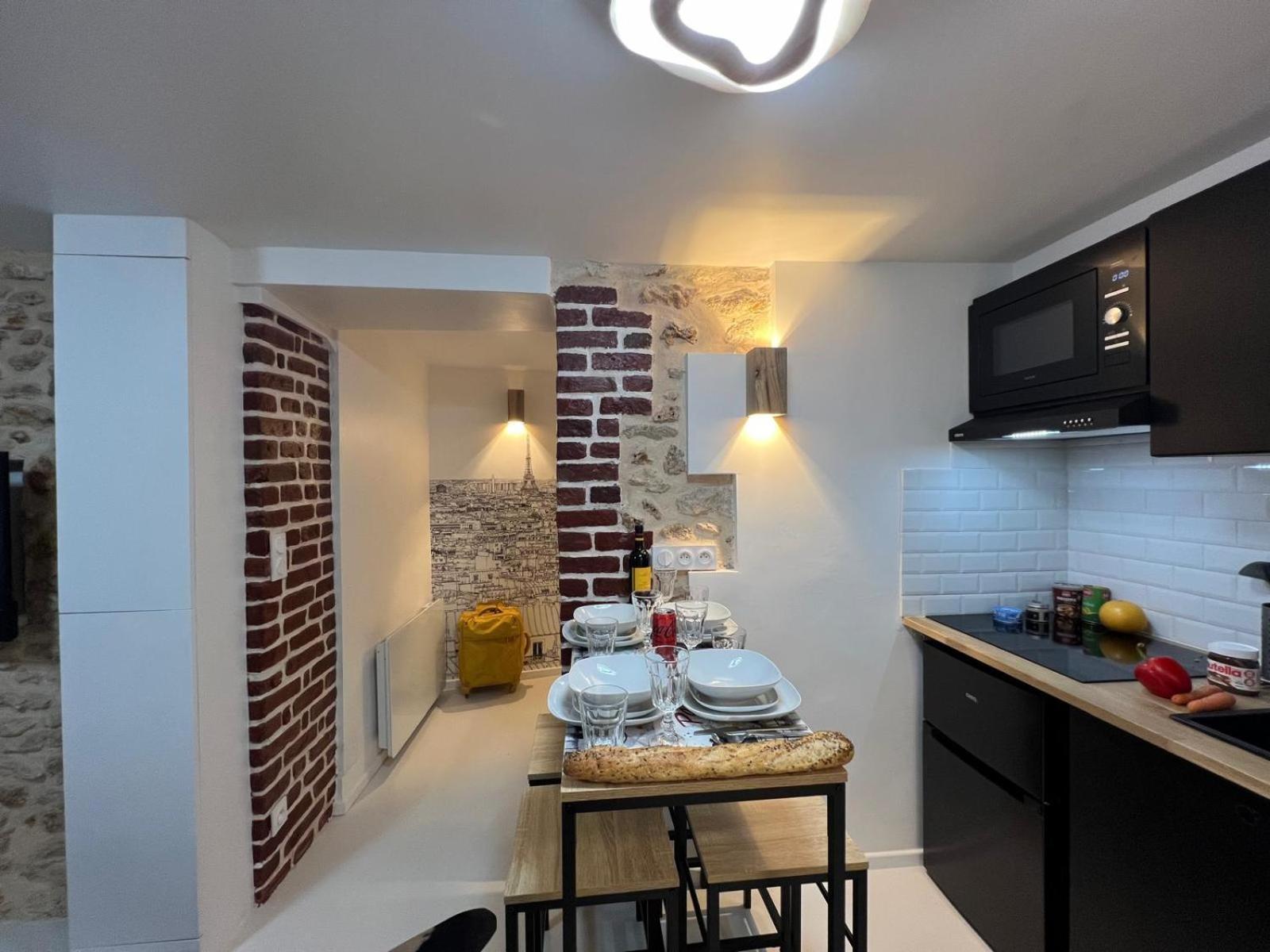 Appartement Design Quartier Montmartre-Sacre-Coeur! Paris Xviiie Buitenkant foto