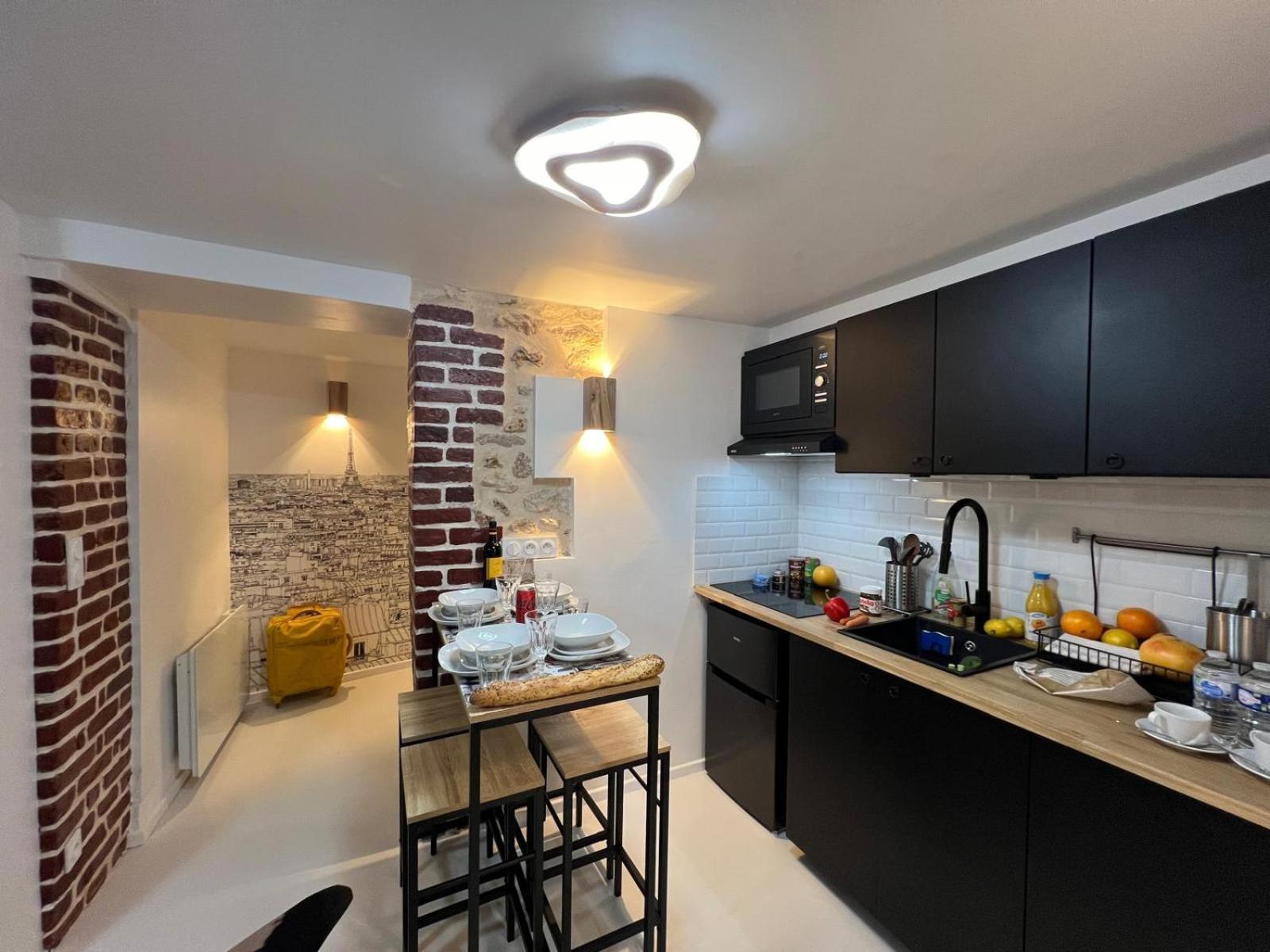 Appartement Design Quartier Montmartre-Sacre-Coeur! Paris Xviiie Buitenkant foto