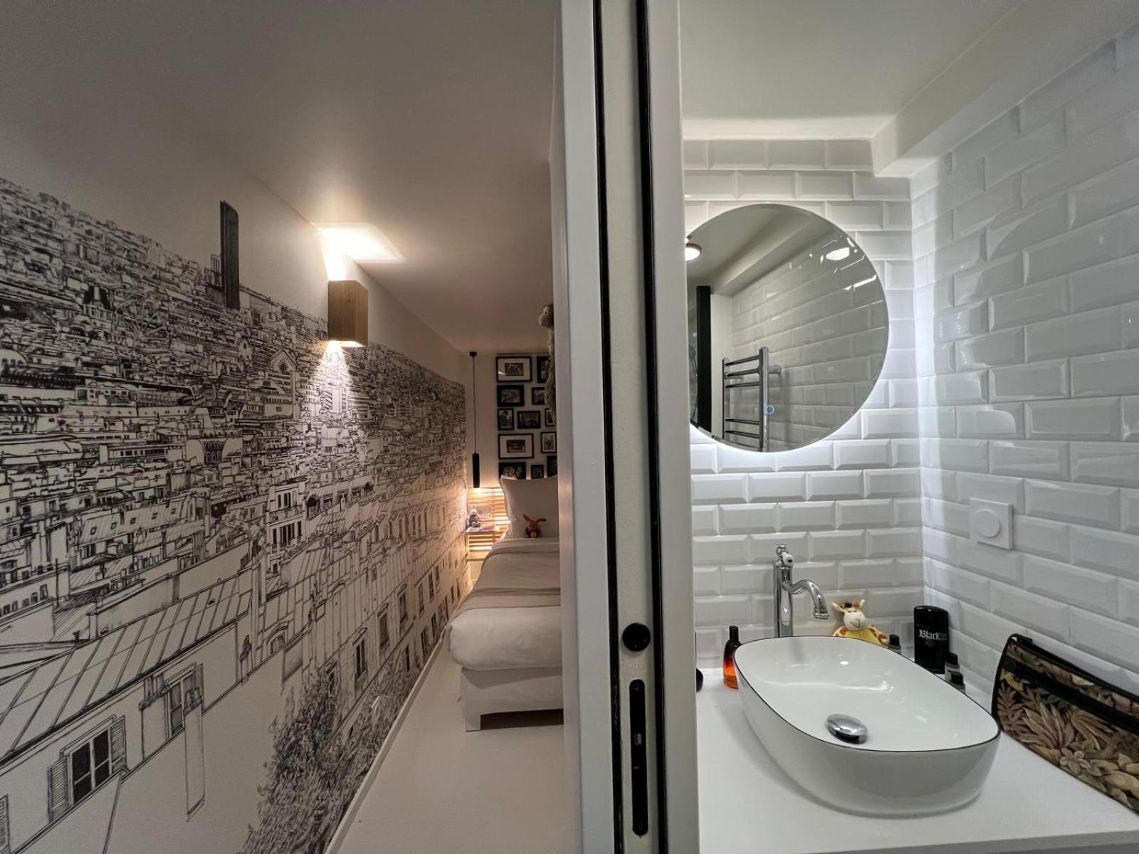 Appartement Design Quartier Montmartre-Sacre-Coeur! Paris Xviiie Buitenkant foto