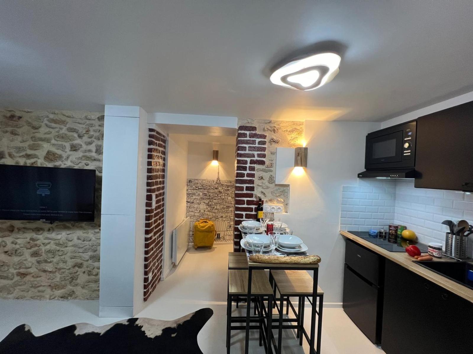 Appartement Design Quartier Montmartre-Sacre-Coeur! Paris Xviiie Buitenkant foto