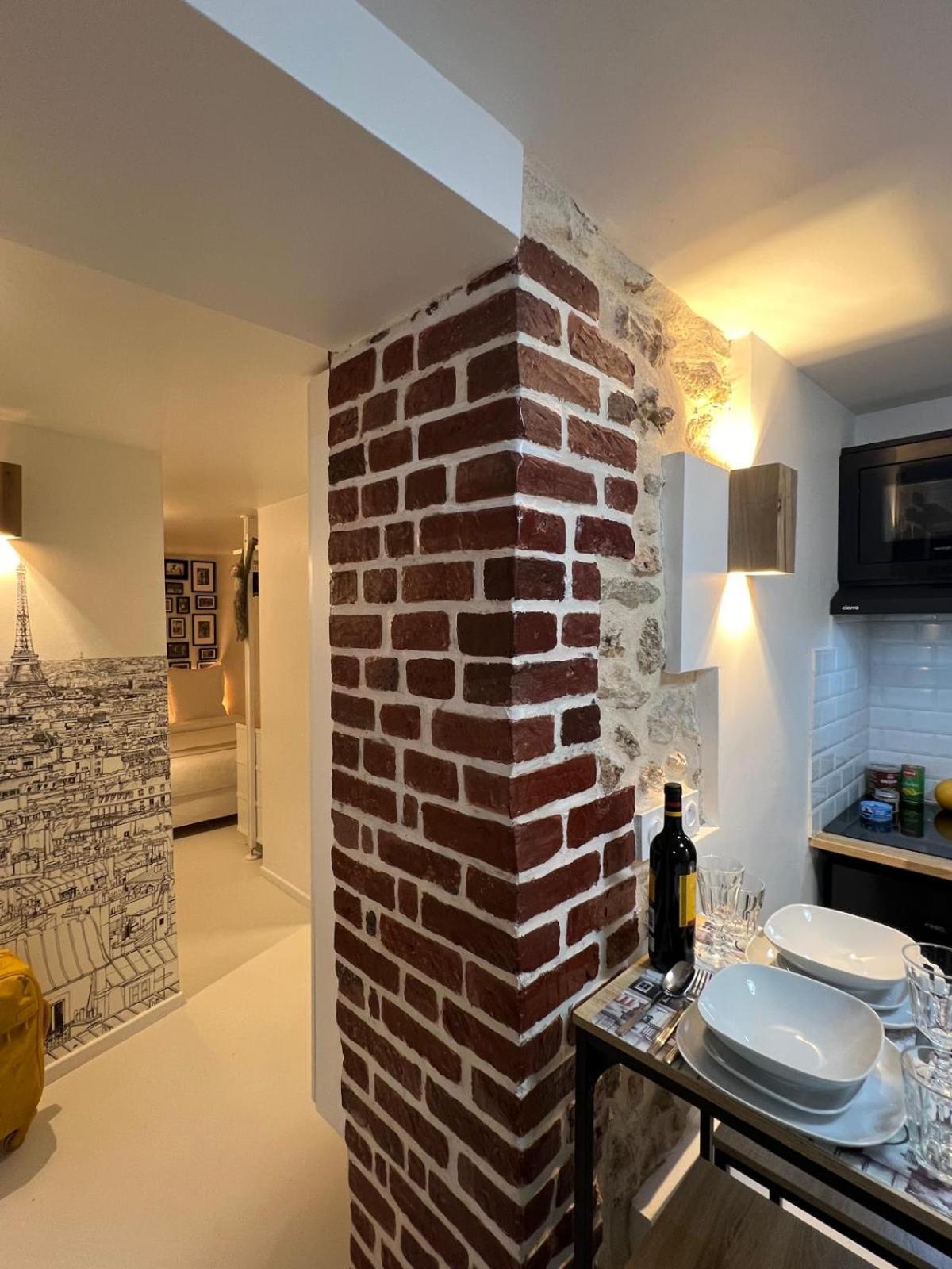 Appartement Design Quartier Montmartre-Sacre-Coeur! Paris Xviiie Buitenkant foto
